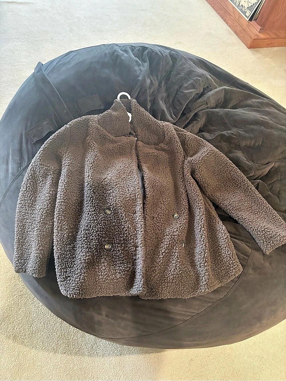 Brown Teddy Jacket Size 2X